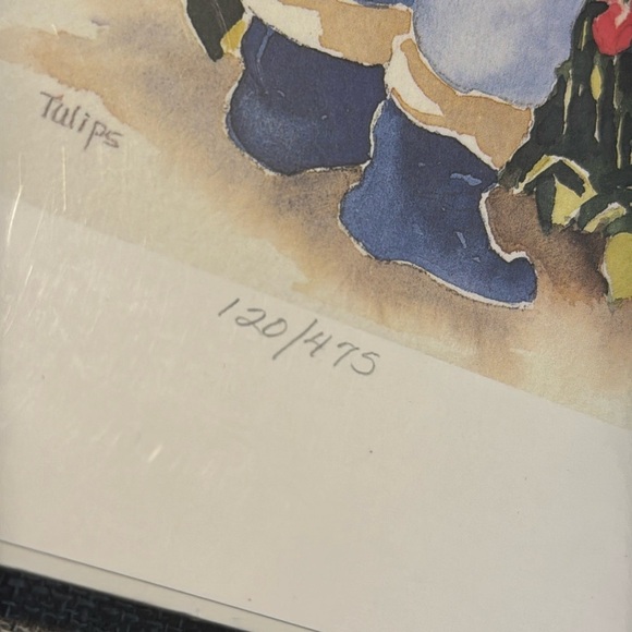 Nancy loukkula tulips art print - Picture 6 of 6